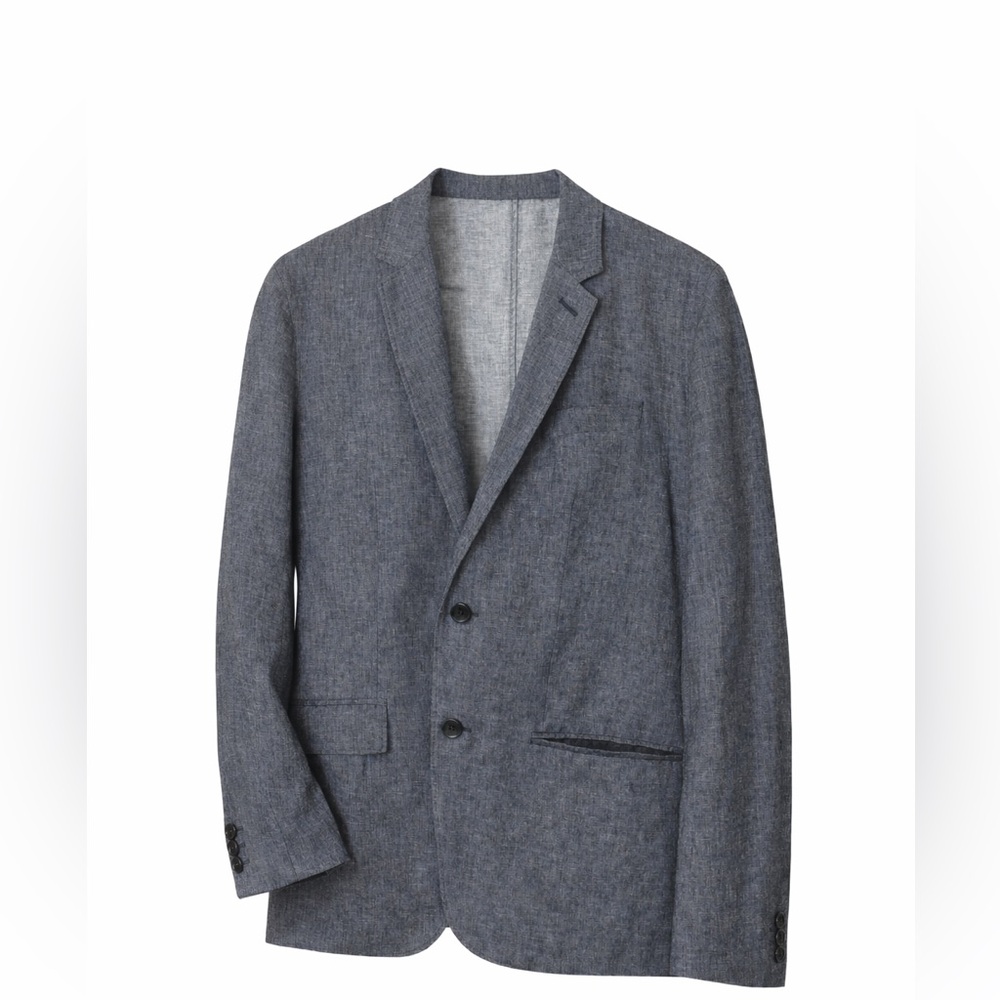 Club Monaco Charcoal Tailored Blazer | Modern Fit | Workwear Classic